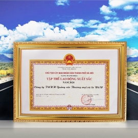 W&W ĐƯỢC VINH DANH TRONG TOP 4 “TẬP THỂ LAO ĐỘNG XUẤT SẮC” CỦA THÀNH PHỐ HÀ NỘI